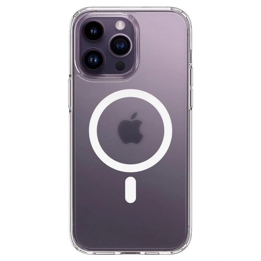 Чехол Spigen Ultra Hybrid Mag Magsafe для iPhone 14 Pro Max Frost Clear, Прозрачный — фото 7