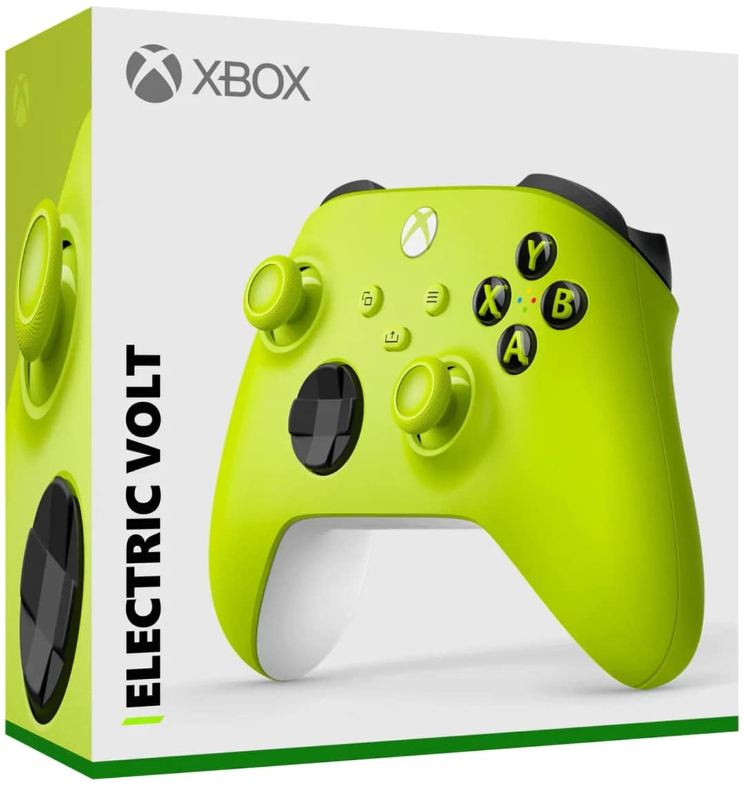 Джойстик беспроводной Microsoft Xbox Series, Electric Volt — фото 5