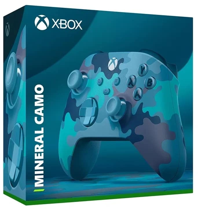 Джойстик беспроводной Microsoft Xbox Series, Mineral Camo — фото 5