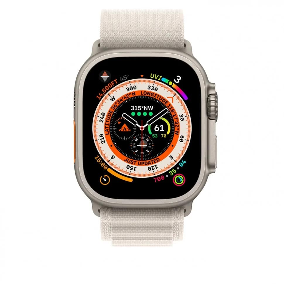 Ремешок Apple Watch Ultra 49mm Alpine Loop L, Starlight — фото 3