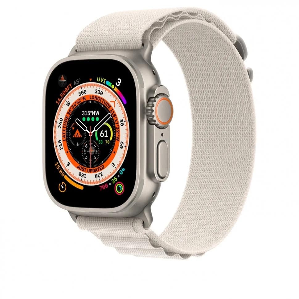 Ремешок Apple Watch Ultra 49mm Alpine Loop L, Starlight — фото 4