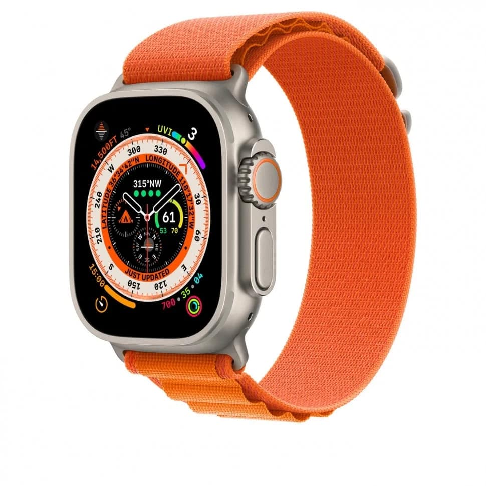 Ремешок Apple Watch Ultra 49mm Alpine Loop S, Orange — фото 4