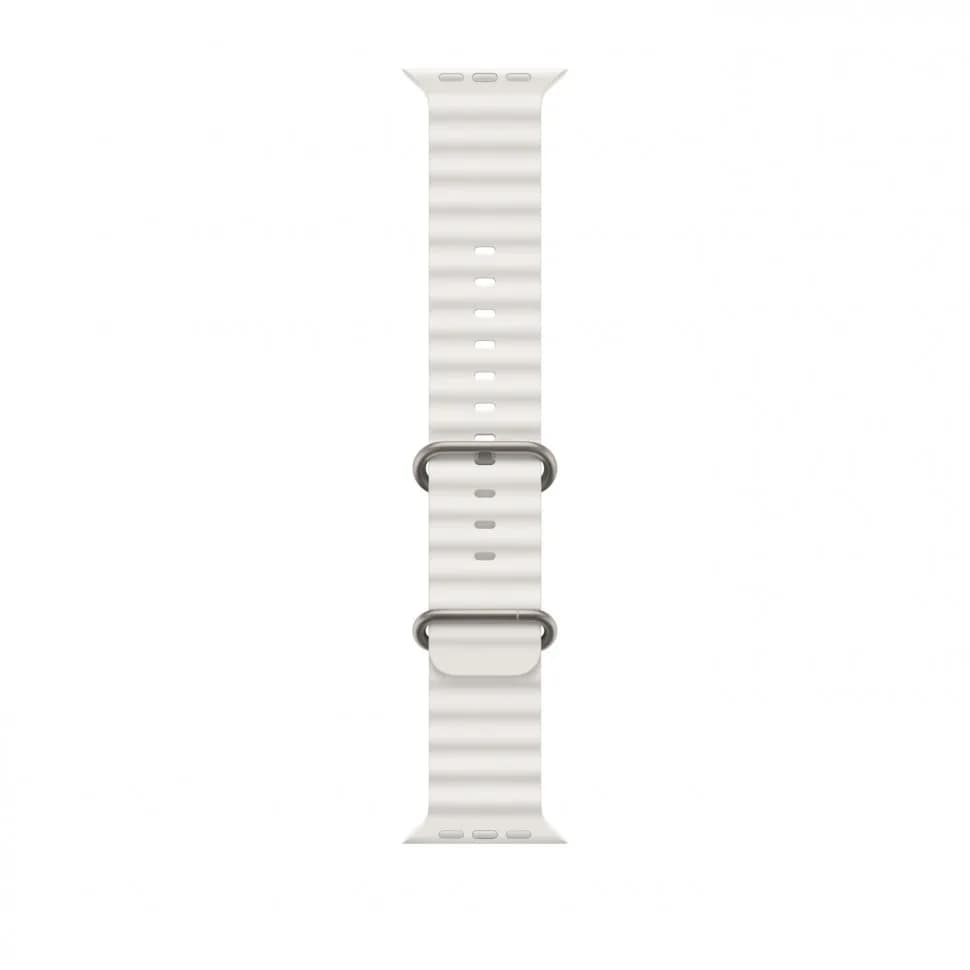 Ремешок Apple Watch Ultra 49mm Ocean Band, White — фото 2