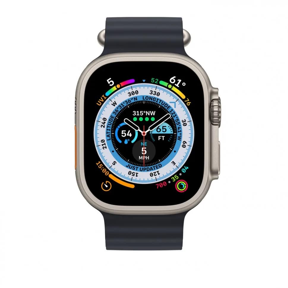 Ремешок Apple Watch Ultra 49mm Midnight Ocean Band, Black — фото 3