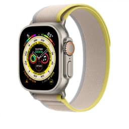 Ремешок Apple Watch Ultra 49mm Yellow Trail Loop M L, Beige — фото 3