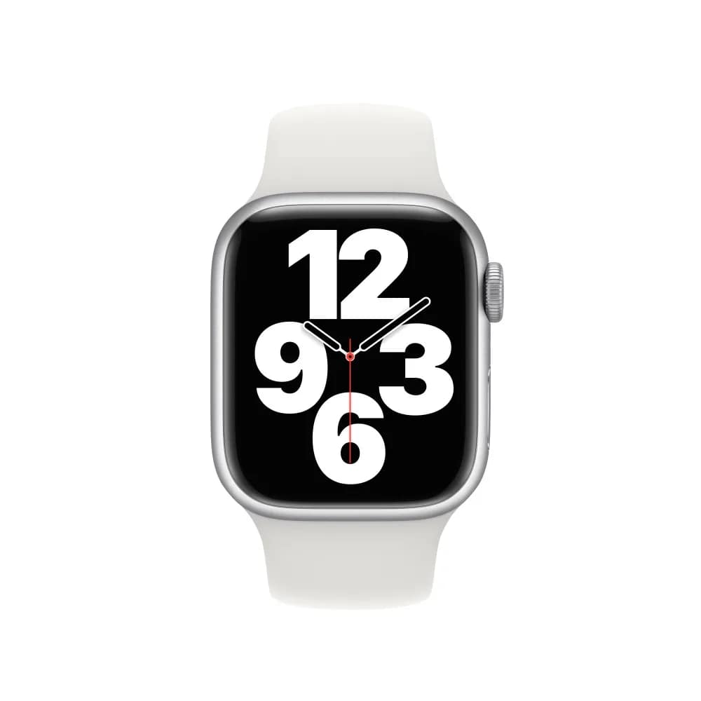 Ремешок Apple Watch 41mm Sport Band M L, White — фото 3