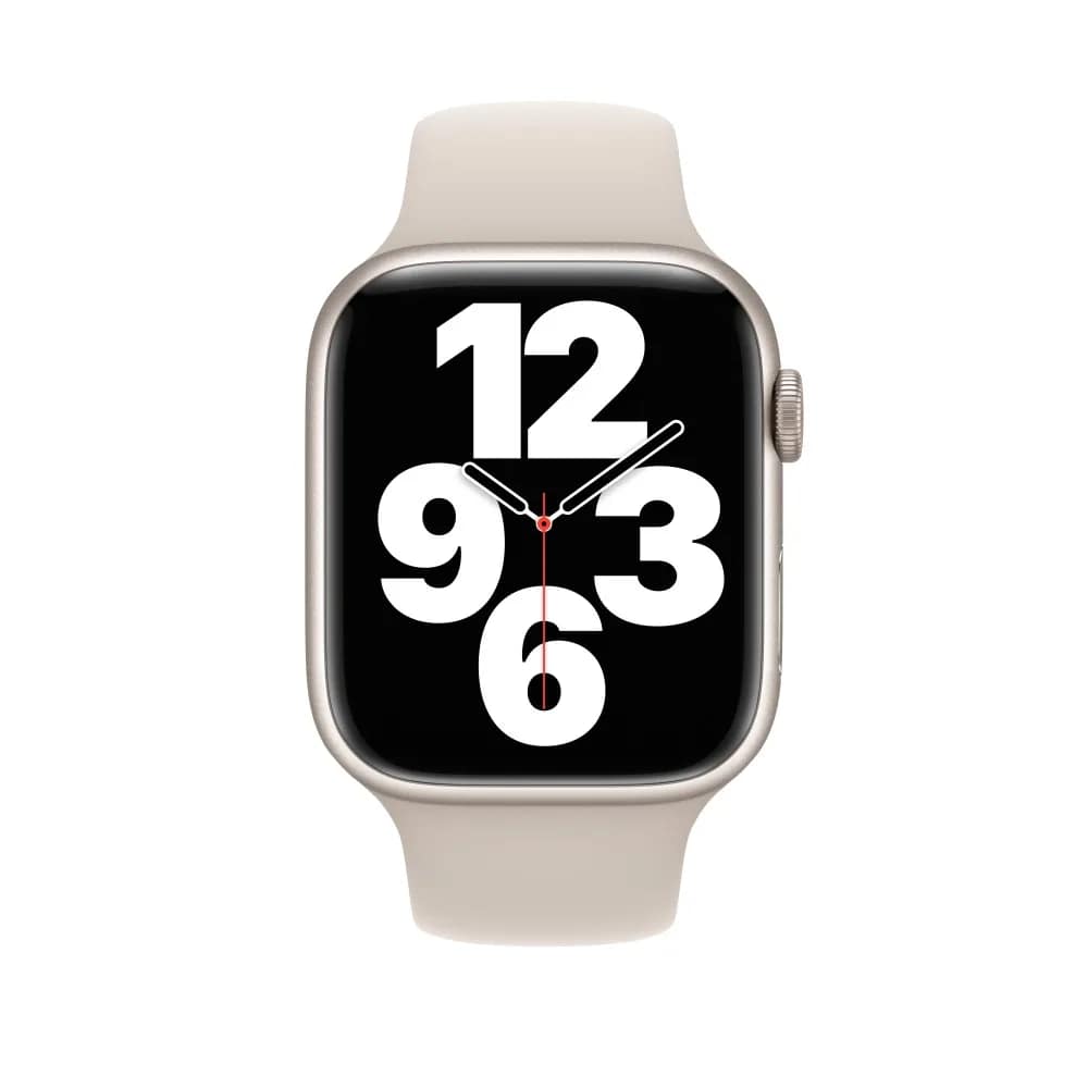 Ремешок Apple Watch 45mm Starlight Sport Band M L, Бежевый — фото 3
