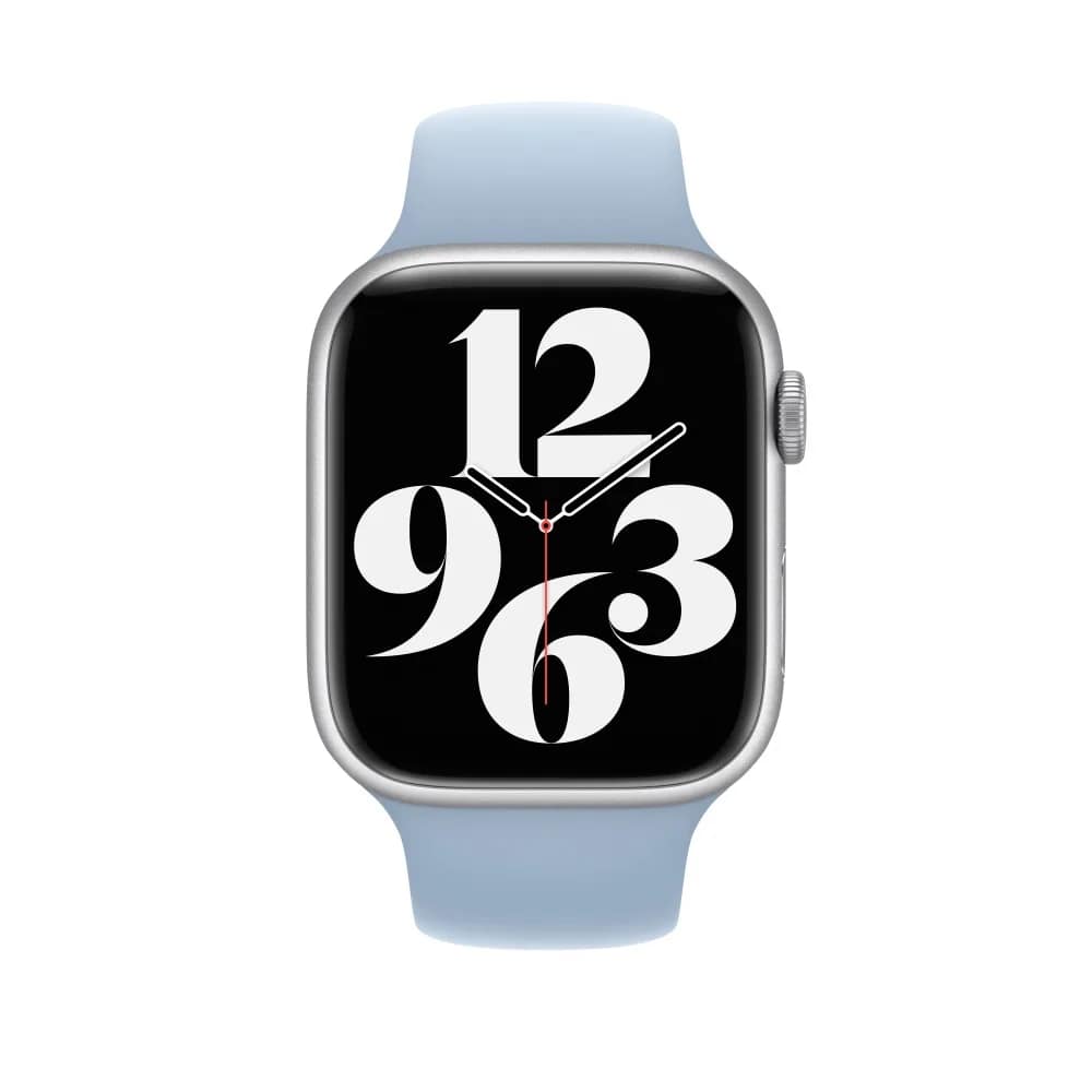 Ремешок Apple Watch 45mm Sky Sport Band S M, Голубой — фото 3