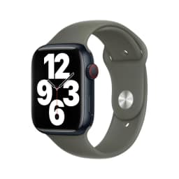 Ремешок Apple Watch 45mm Olive Sport Band S M, Зеленый — фото 1