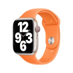 Ремешок Apple Watch 45mm Bright Orange Sport Band S M, Оранжевый — фото 1