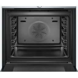 Электрический духовой шкаф Siemens HB632GBS1 Black Silver, Серебристый — фото 2