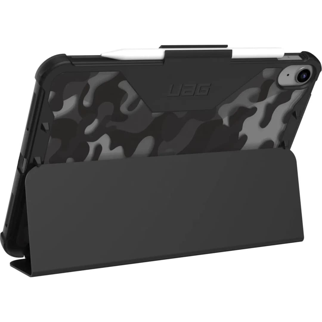 Чехол UAG Plyo SE для iPad 10.9 2022 Midnight Camo, ARMY Тёмно-серые — фото 3