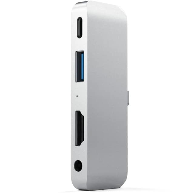 Хаб Satechi USB-C 4 в 1, Silver