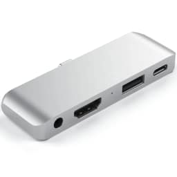 Хаб Satechi USB-C 4 в 1, Silver — фото 2