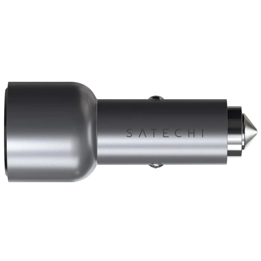 Автомобильное зарядное устройство Satechi 40W USB-C ST-U2C40CCM, Space gray — фото 4
