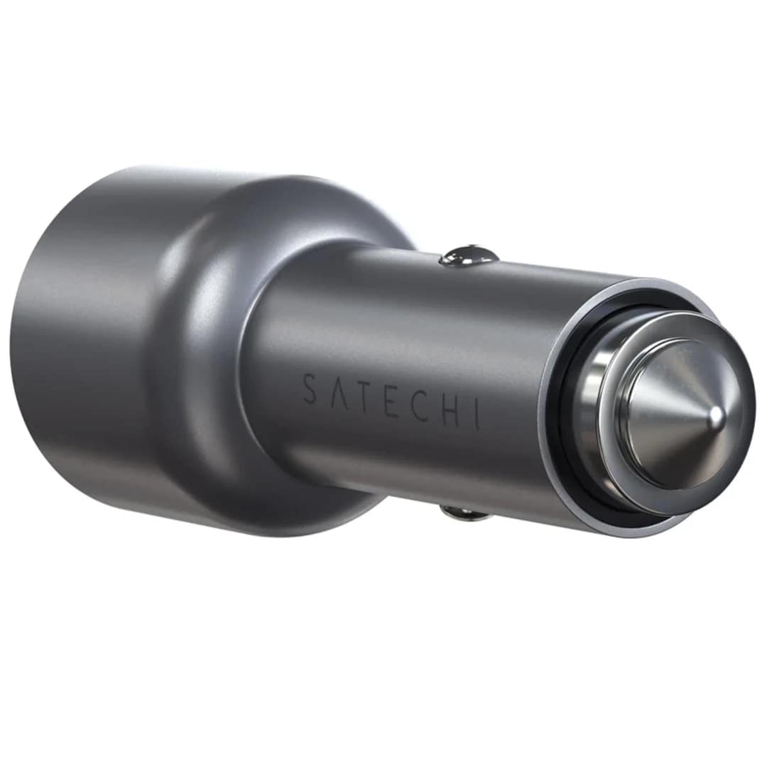 Автомобильное зарядное устройство Satechi 40W USB-C ST-U2C40CCM, Space gray — фото 5