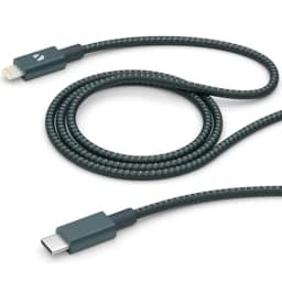 Кабель Deppa USB-C Lightning 1 2m 72320 Gray, Серый — фото 2