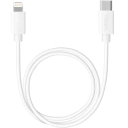 Кабель Deppa USB-C Lightning 1 2m 72236 White, Белый — фото 1
