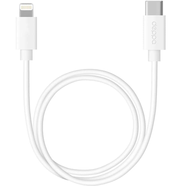 Кабель Deppa USB-C Lightning 1 2m 72236 White, Белый