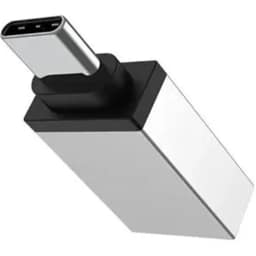 Переходник Deppa USB-C USB-A 73131 Gray, Серый — фото 2