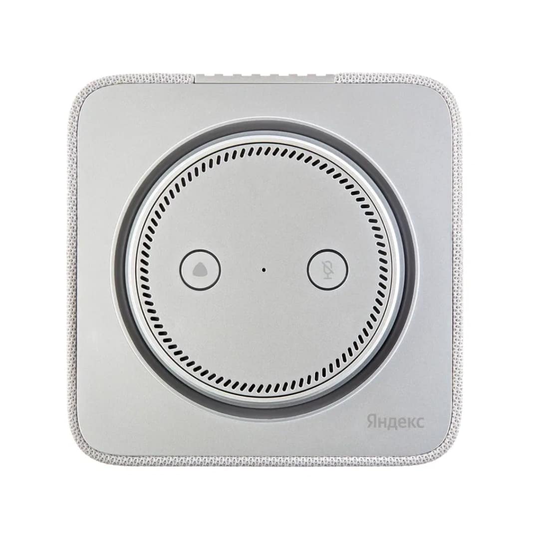 Умная колонка Яндекс Станция Макс с Zigbee Белый, Silver — фото 3