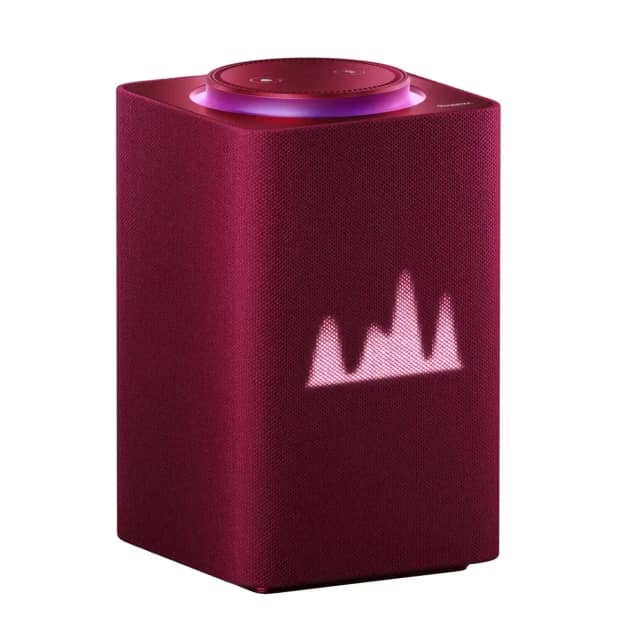 Умная колонка Яндекс Станция Макс с Zigbee Красный, Burgundy