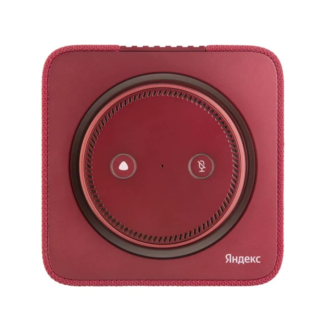 Умная колонка Яндекс Станция Макс с Zigbee Красный, Burgundy — фото 3