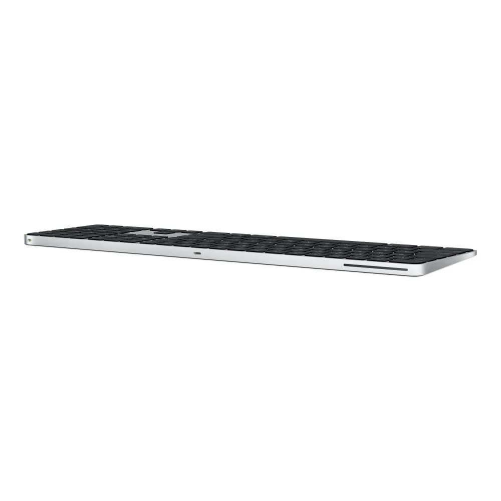 Клавиатура беспроводная Apple Magic Keyboard with Touch ID and Numeric Keypad, Black — фото 2