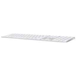 Клавиатура беспроводная Apple Magic Keyboard with Touch ID and Numeric Keypad, White — фото 2