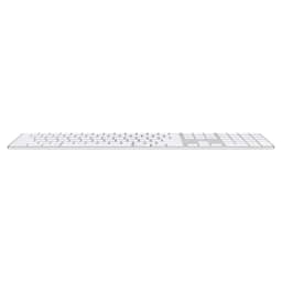 Клавиатура беспроводная Apple Magic Keyboard with Touch ID and Numeric Keypad, White — фото 4