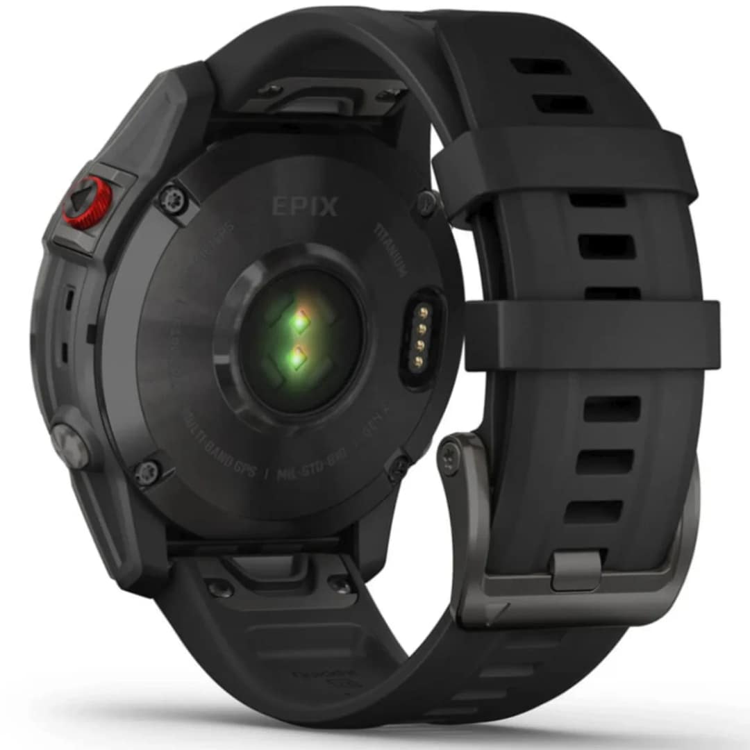 Умные часы Garmin Epix™ Gen 2 Sapphire - Titanium, Black — фото 2