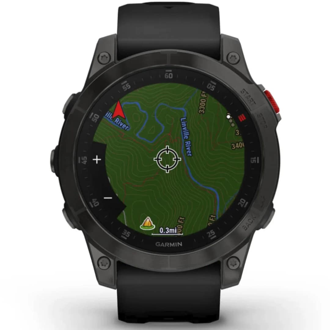 Умные часы Garmin Epix™ Gen 2 Sapphire - Titanium, Black — фото 12