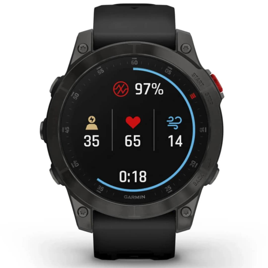 Умные часы Garmin Epix™ Gen 2 Sapphire - Titanium, Black — фото 8