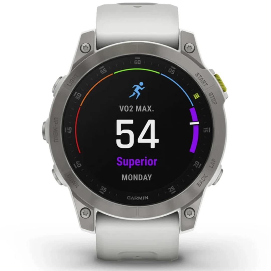 Умные часы Garmin Epix™ Gen 2 Sapphire - White Titanium, Silver — фото 11