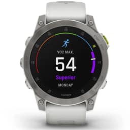 Умные часы Garmin Epix™ Gen 2 Sapphire - White Titanium, Silver — фото 11