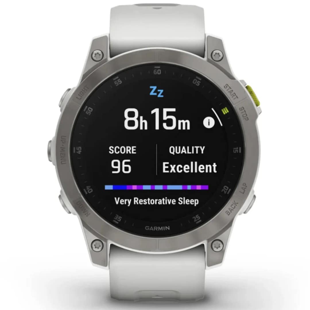 Умные часы Garmin Epix™ Gen 2 Sapphire - White Titanium, Silver — фото 12