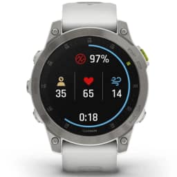 Умные часы Garmin Epix™ Gen 2 Sapphire - White Titanium, Silver — фото 6