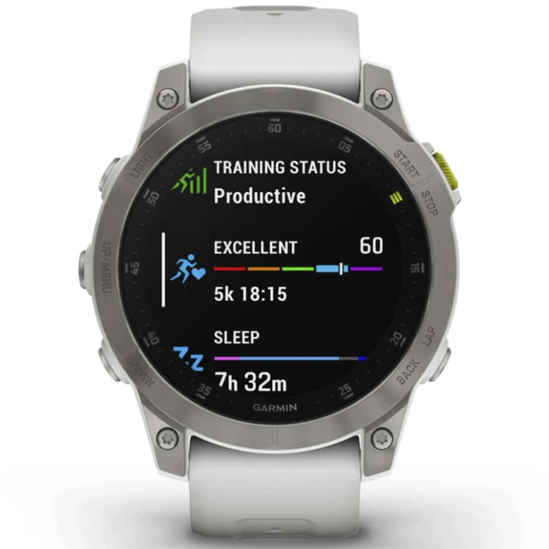 Умные часы Garmin Epix™ Gen 2 Sapphire - White Titanium, Silver — фото 7