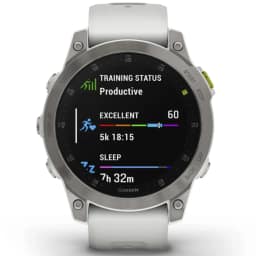 Умные часы Garmin Epix™ Gen 2 Sapphire - White Titanium, Silver — фото 7