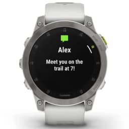 Умные часы Garmin Epix™ Gen 2 Sapphire - White Titanium, Silver — фото 8