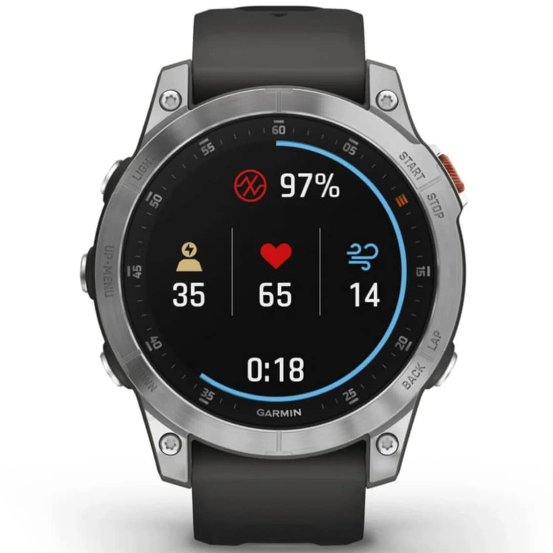 Умные часы Garmin Epix™ Gen 2 Slate Steel, Silver — фото 12