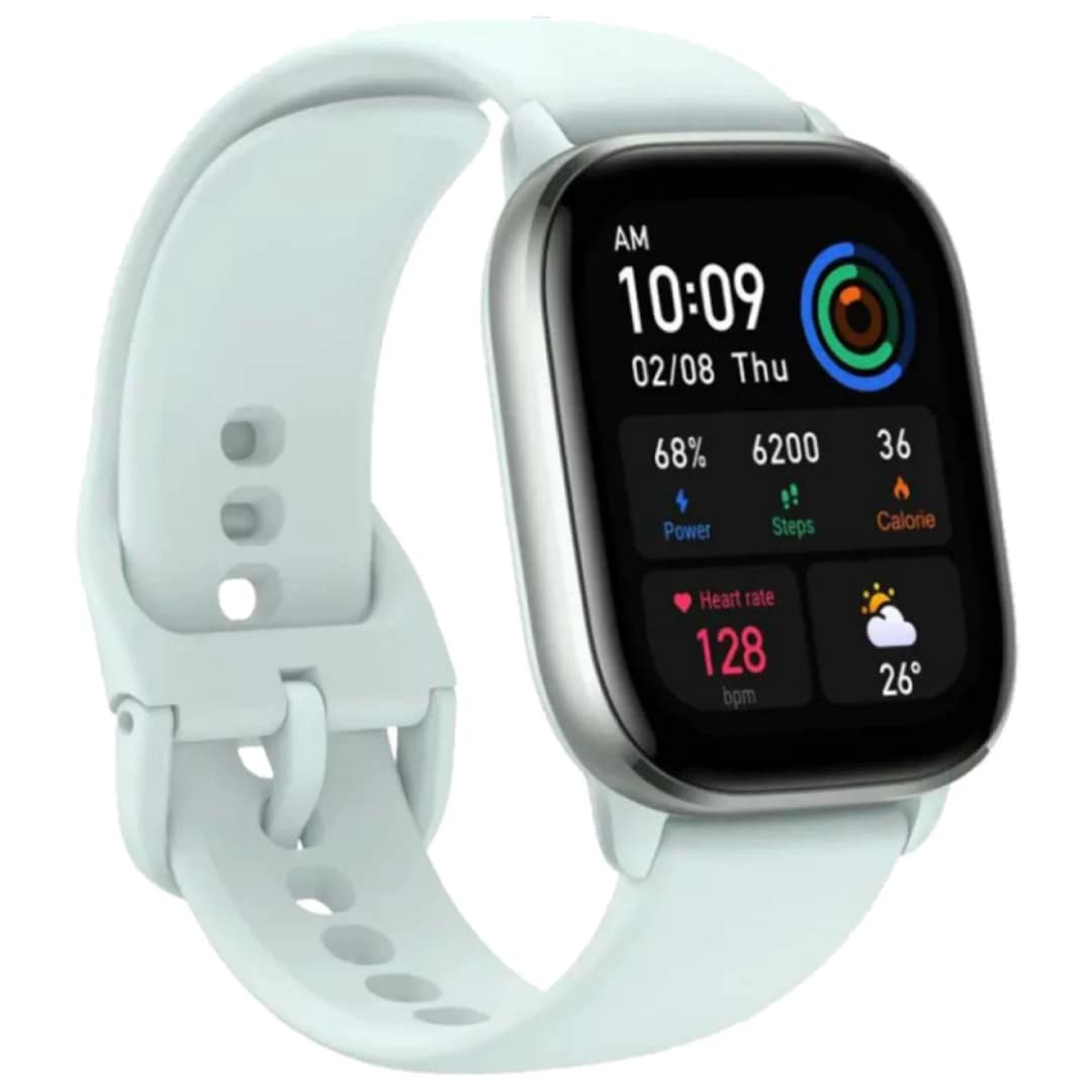 Смарт-часы Xiaomi Amazfit GTS 4 mini A2176 Mint Blue, Зеленый — фото 2