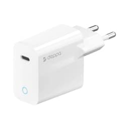Сетевое зарядное устройство Deppa 20W USB-C 11424 White — фото 1