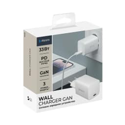 Сетевое зарядное устройство Deppa 33W USB-C 11431 White — фото 2