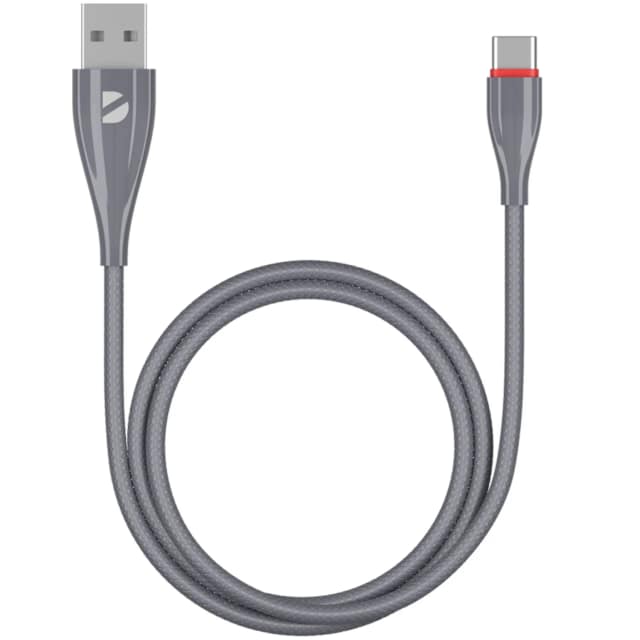 Кабель Deppa USB-C USB-A 1m 72289 Gray