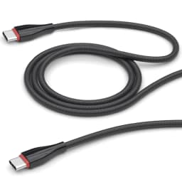 Кабель Deppa USB-C USB-C 1m 72397 Black — фото 1