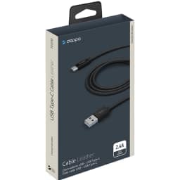 Кабель Deppa USB-C USB-A 1 2m 72270 Black — фото 2