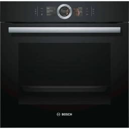 Электрический духовой шкаф Bosch Serie 8 HBG676EB6 Black, Черный — фото 1