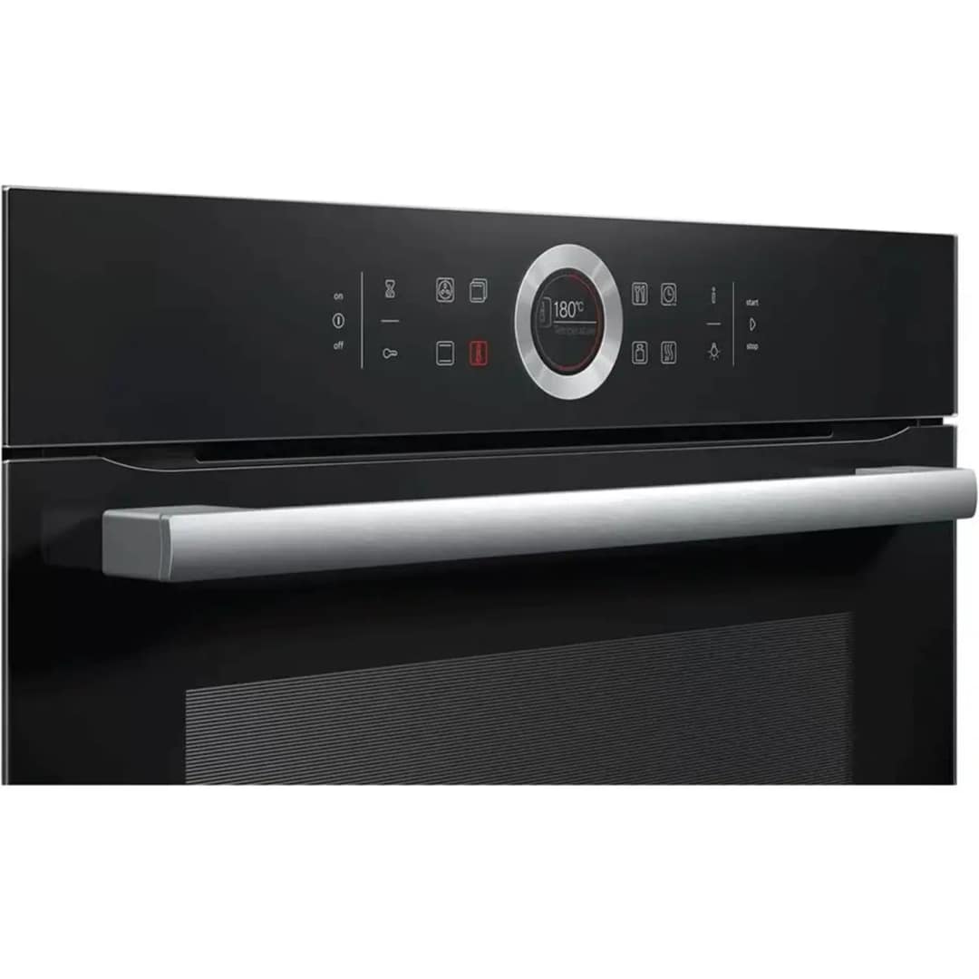 Электрический духовой шкаф Bosch Serie 8 HBG635BB1 Black, Черный — фото 2