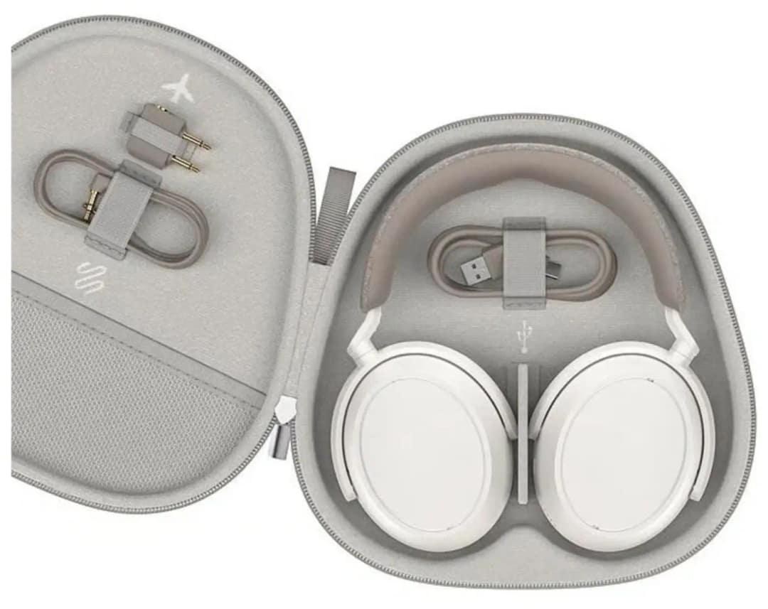 Наушники Sennheiser Momentum 4 Wireless, White — фото 4
